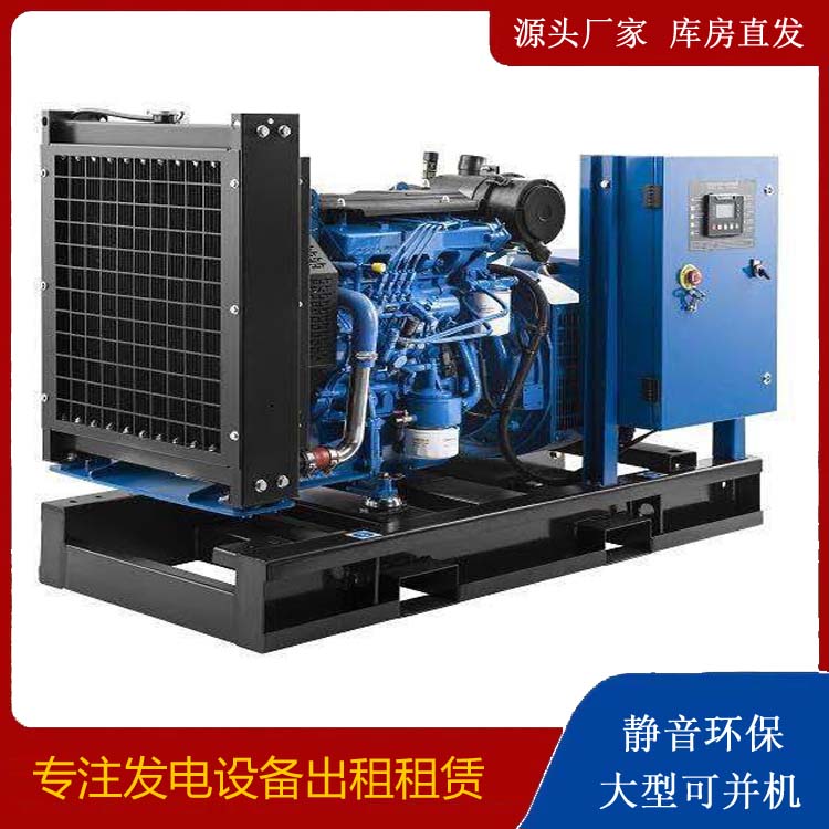 苏尼特右出租发电机 潍柴发电机一定要预防通风管道的堵塞和灰尘